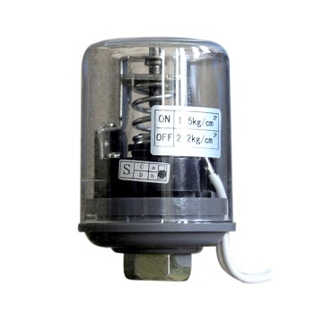 Реле давления вод насоса 1,5/2,2кгс/см2 внутр резьба серый